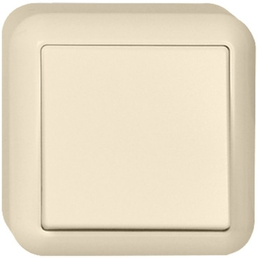 Schneider Electric ELSO Contura Opbouw Impulsdrukker - 1 maakcontact - wit - contura