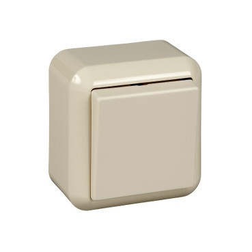 Schneider Electric ELSO Contura Opbouw Wisselschakelaar - wit - contura