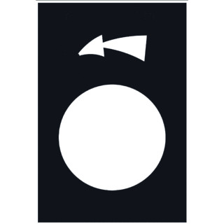 Schneider Electric etiket met symbool