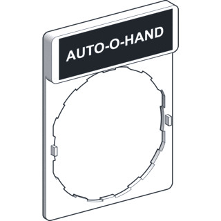 Schneider Electric etikethouder & et.auto-O-hand