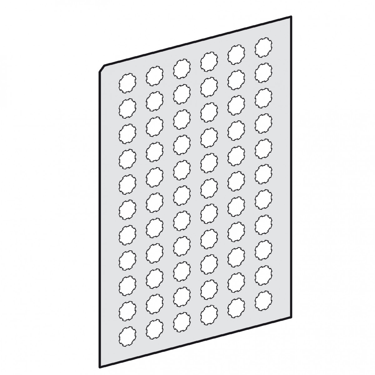 Schneider Electric etiketvel blanco