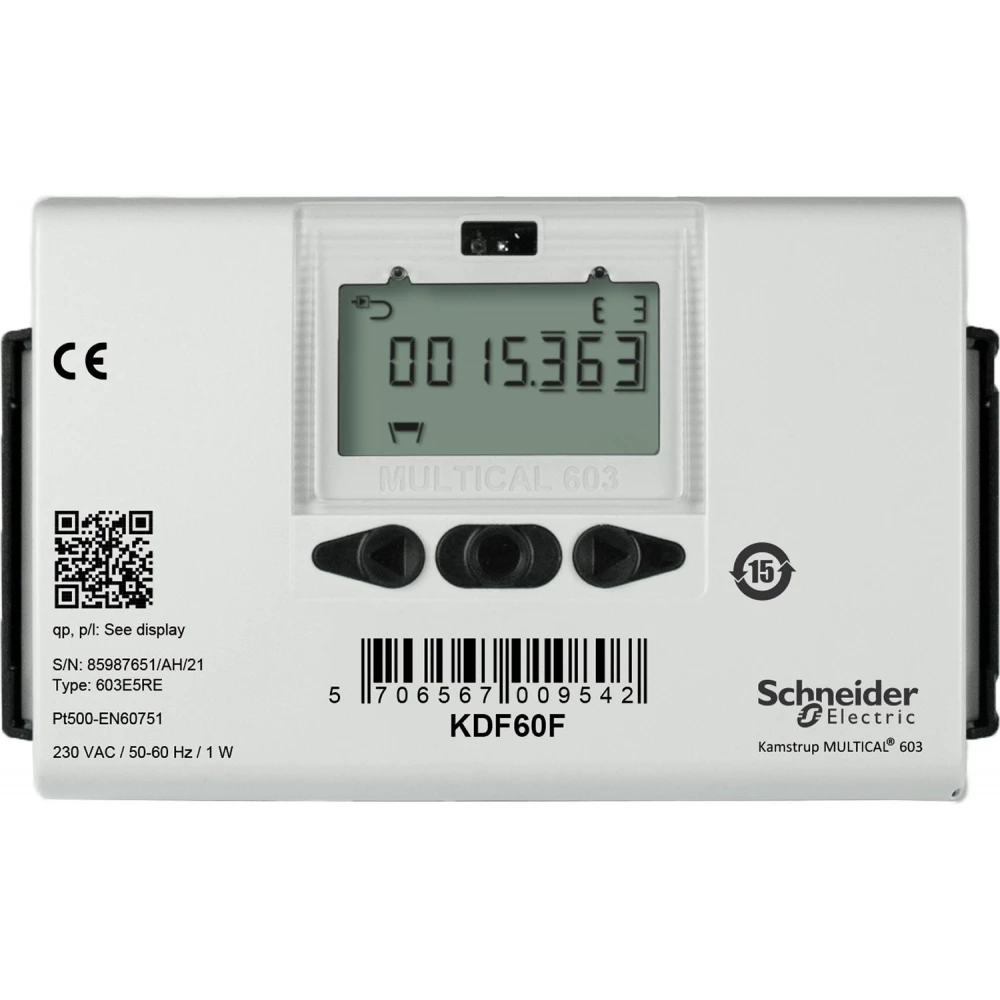 Schneider Electric Flow Meters KD Series stromingmeter, DN150 flanged roestvrij staal, 150 M³/H nomin