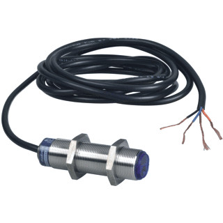 Schneider Electric fotocel taster M18 RVS no/NC PNP