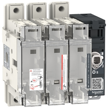 Schneider Electric FuPacT Lastscheider Met zekering, fupact GSD125, 125a, 3 polen, zekering type