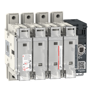 Schneider Electric FuPacT Lastscheider Met zekering, fupact GSD125, 125a, 4-polig, zekering type