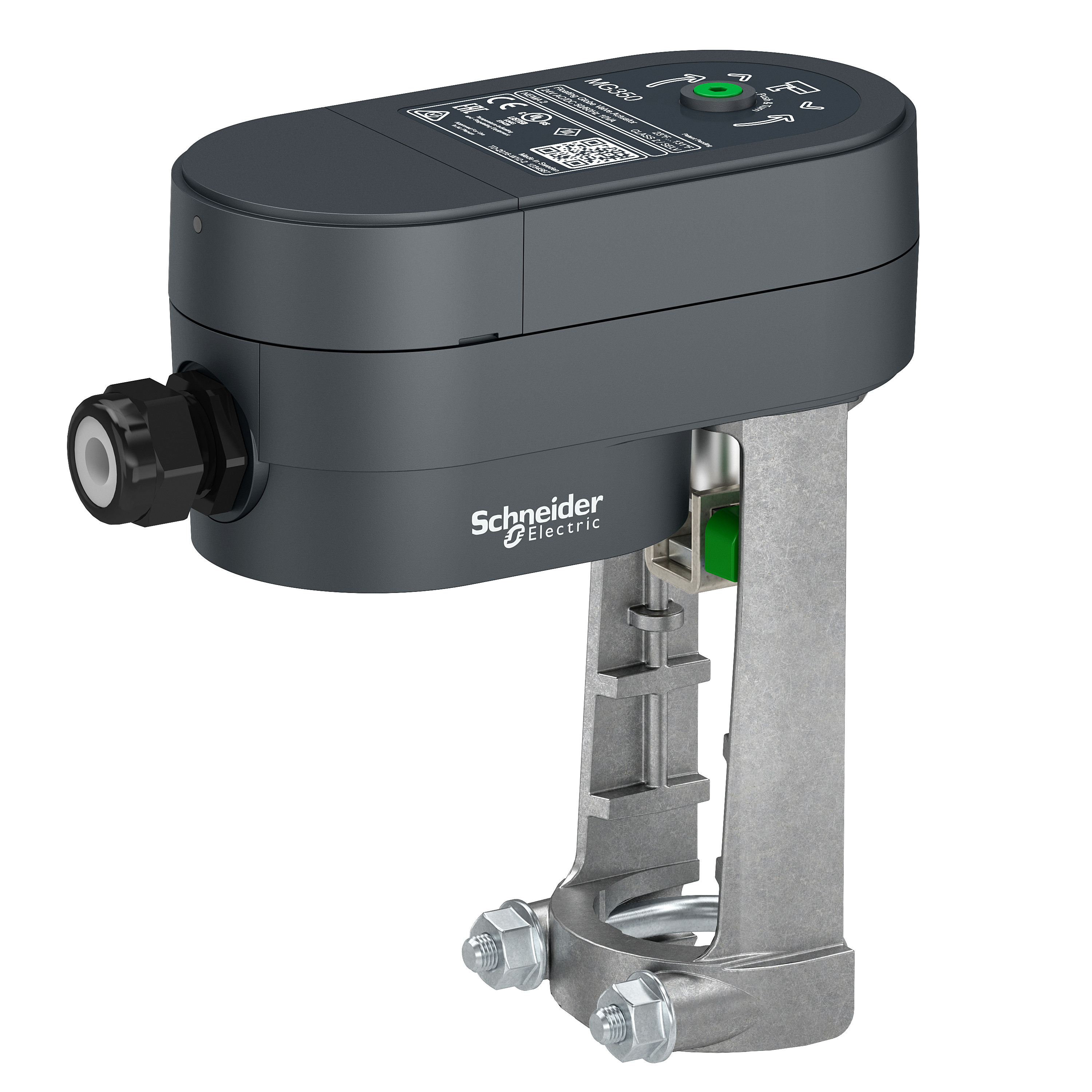 Schneider Electric SpaceLogic™ Globe Valves & Actuator Electric Actuator, floating, non-spring return, 24 vac, 78 LBF, linear