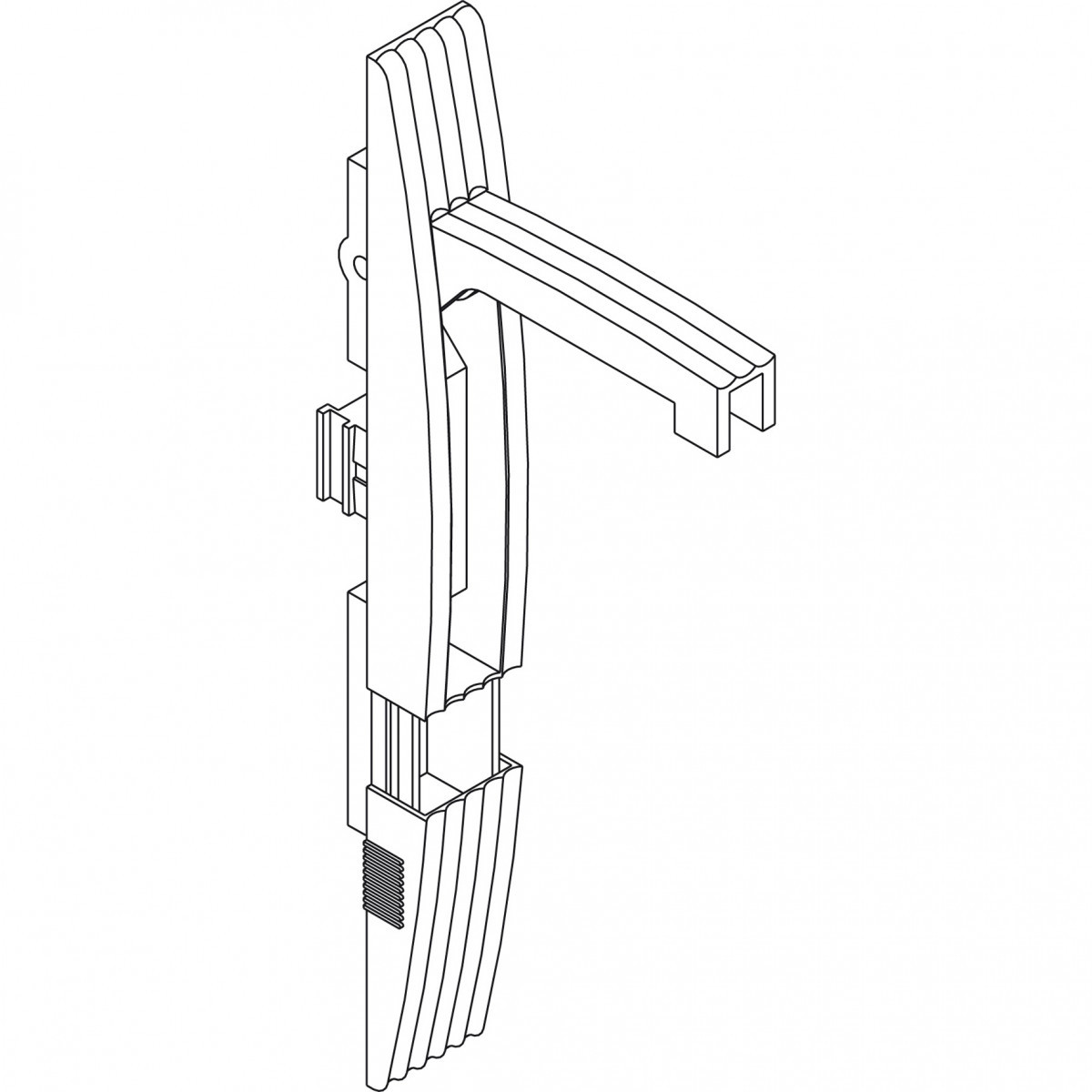 Sarel Handgreep de pla zonder insert