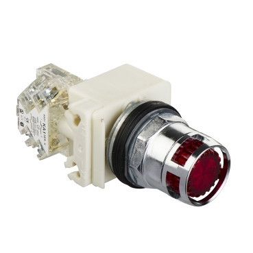 Schneider Electric Harmony 9001 K Harmony 9001K - drukknop - verlicht - verz. - terugvering - Ø30MM - 12