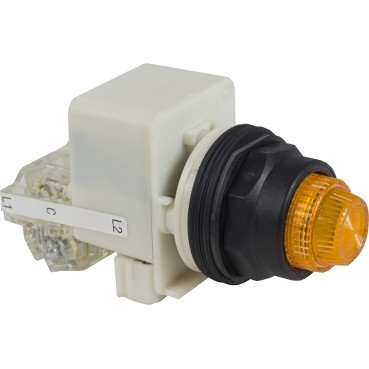 Schneider Electric Harmony 9001SK Harmony 9001S - signaallamp - gloeilamp ba9s - 120V ac - 1C/O - metaal