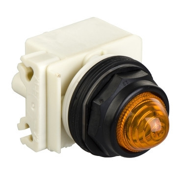 Schneider Electric Harmony 9001SK Signaallamp - achthoekig - Ø30MM - ip66 - ba9s - led - 120V - KS - ora