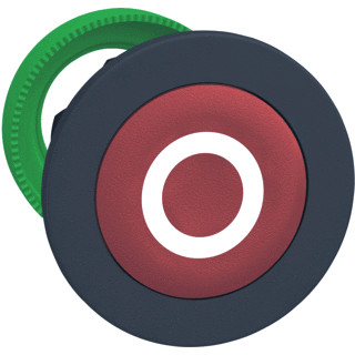 Schneider Electric kun,verz,drukkn rood "o"