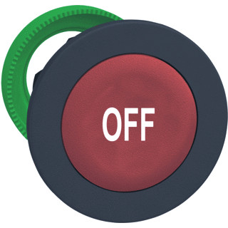 Schneider Electric kun.verz.drukkn.rood "off"