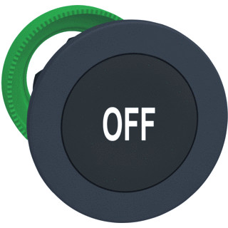 Schneider Electric kun.verz.drukkn.zwart "off"