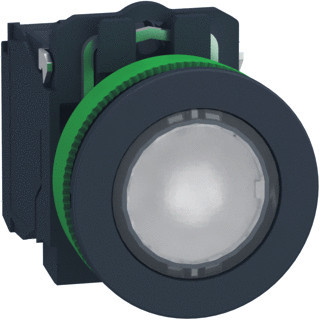 Schneider Electric kun.verz.verl.druk.wit 24vad 1no 1NC