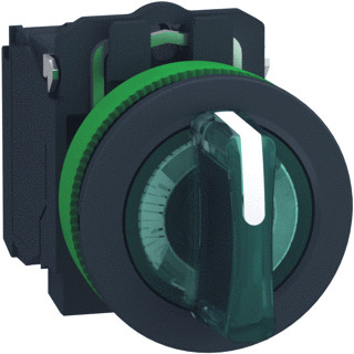 Schneider Electric kun.verz.verl.keuze.3pgroen 230vac 1no1