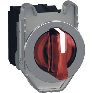 Schneider Electric M.verz.keuzeschak.rood 3pos 230vac 1no 1