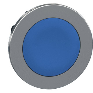 Schneider Electric kop verzonken drukknop blauw