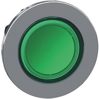 Schneider Electric kop verzonken drukknop groen,