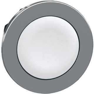 Schneider Electric kop verzonken drukknop wit