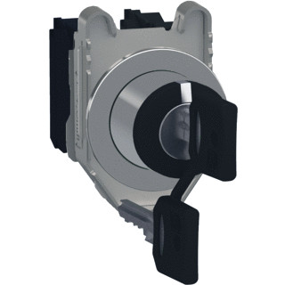 Schneider Electric verzonken sleutelschakelaar 3 pos