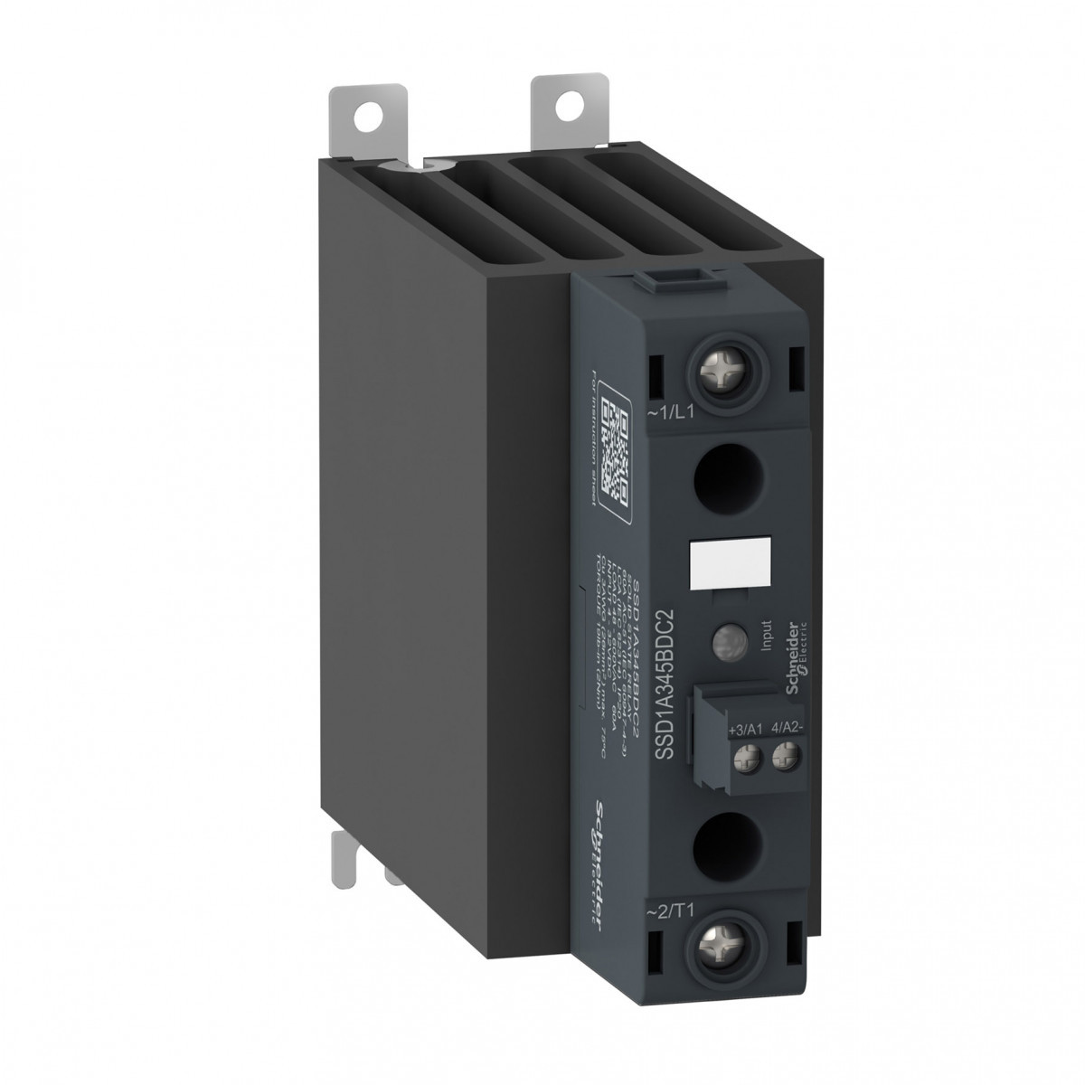 Schneider Electric Harmony Solid State Relays Solid State relay-din rail, 1phase, 48-600vac output, 4-32VDC control,