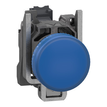Schneider Electric Harmony XB4 Controlelampje, harmony XB4, metaal, blauw, 22MM, universele led, effe