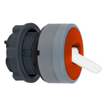 Schneider Electric Harmony XB5 Red Toggle switch head Ø22 2-position stay put CP grey