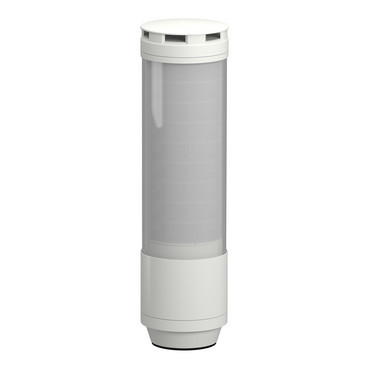 Schneider Electric Harmony XVTS Slimme Signaalkolom XVTS Ø70MM, 9 segmenten, io-link, met audio, wit