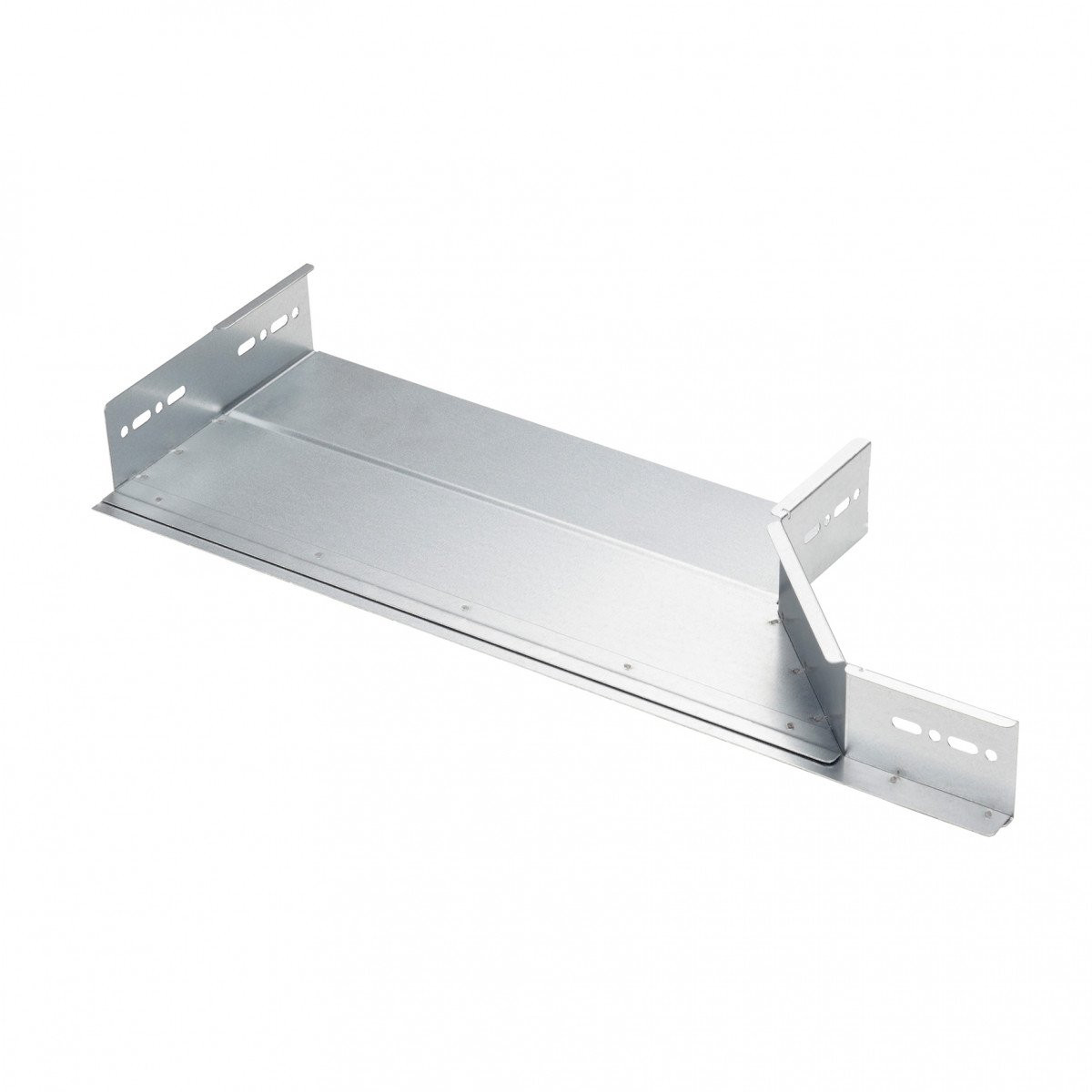 Stago Aftakstuk kabelgoot 400x60mm ral9010 staal