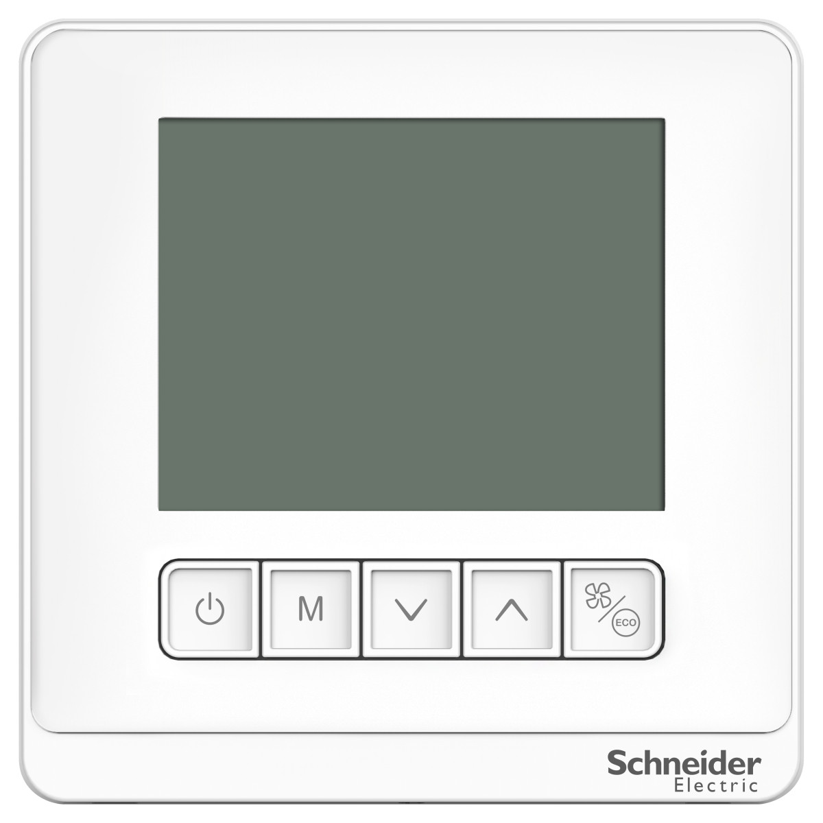 Schneider Electric SpaceLogic™ Thermostats Spacelogic,Thermostat, fancoil proportional, standalone, LCD 5 button,