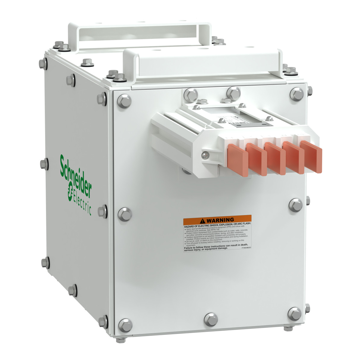 Schneider Electric I-Line Track Eindvoedingsdoos, I-line track, 250a, koper, 3l+n+pe (pe=50%cu), ip42,