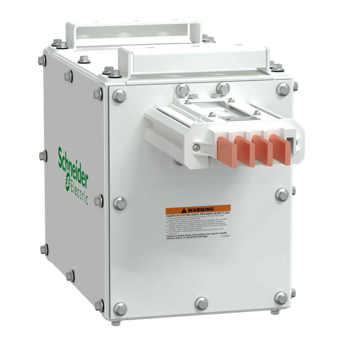 Schneider Electric I-Line Track Eindvoedingsdoos, I-line track, 400a, koper, 3l+n+pe (pe=kast), ip42,