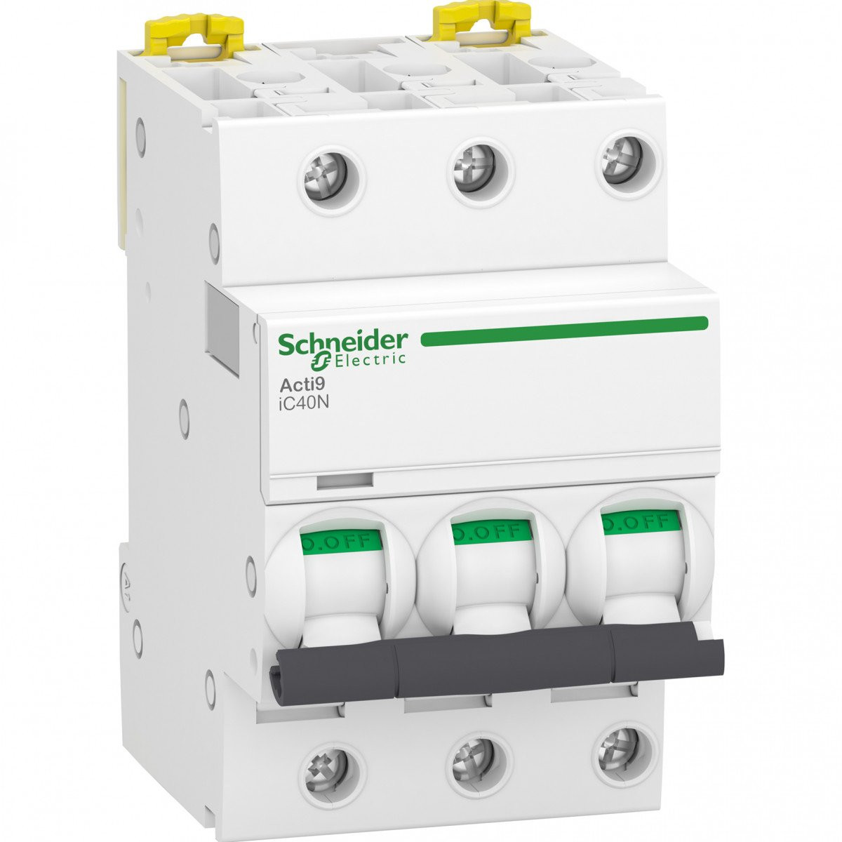 Schneider Electric ic40 installatieautomaat C karakteristiek 32a 3P 3 beveiligd 3te