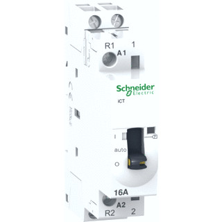Schneider Electric ict magneetschakelaar 2P 1M+1V 16 A hand
