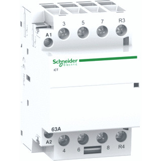 Schneider Electric ict magneetschakelaar 4P 3M+1V 63a 230V