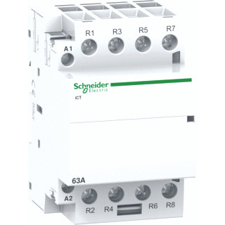 Schneider Electric ict magneetschakelaar 4P 4V 63a 24V