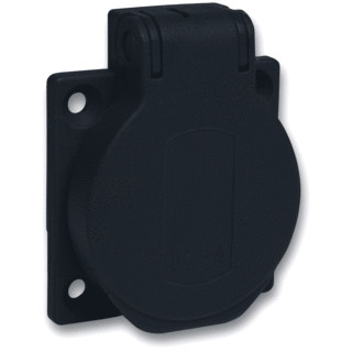 Schneider Electric inbwcontds schuko 50x50 ip55 zwart