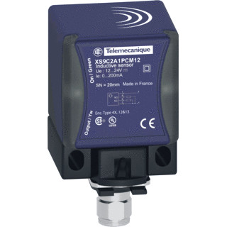 Schneider Electric osisense inductieve naderingsschakelaar schakelafstand 20MM 250HZ kunststof connector M12