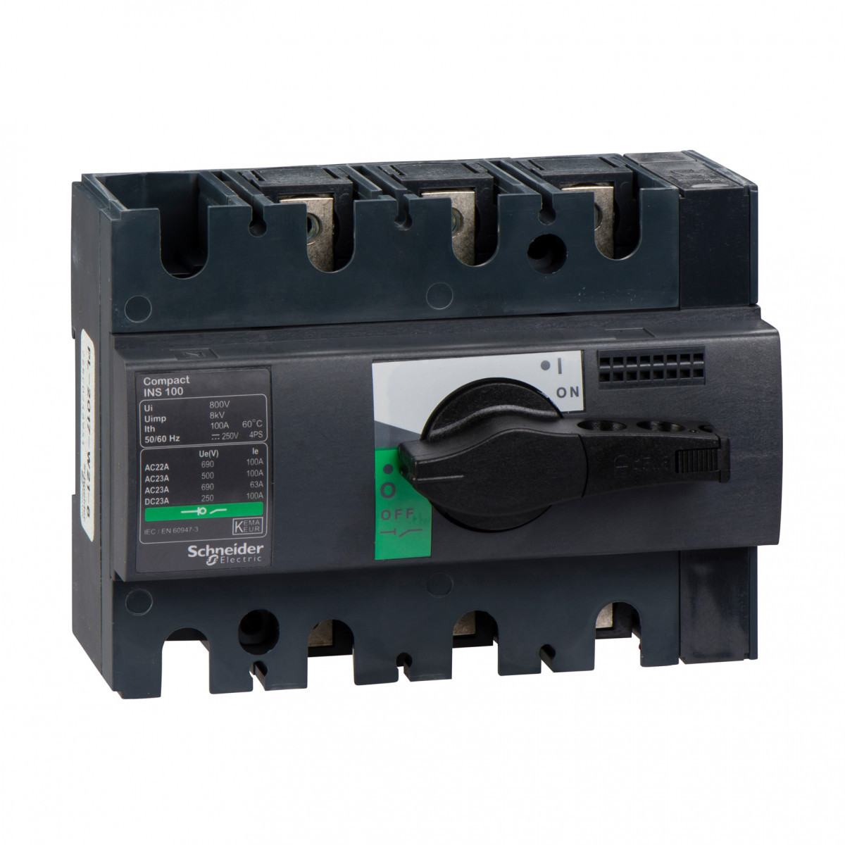 Schneider Electric lastscheider ip40 3P 100a