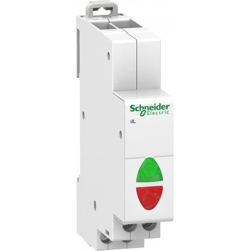 Schneider Electric iv signaallamp dubbel RD/GRN 110-230V
