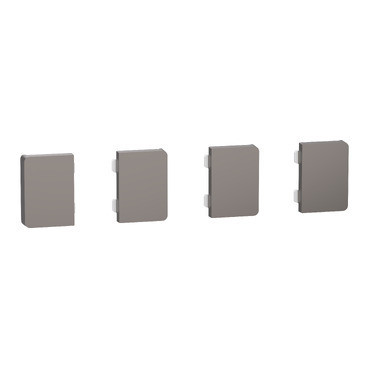 Schneider Electric KNX (brand Merten) KNX-Drukknop system D 4G knop nikkel TBV KNX push button dynamic label