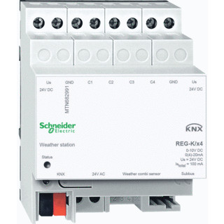 Merten Spacelogic KNX weerstation grijs din-rail