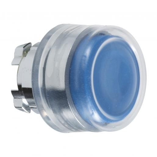 Schneider Electric kop drukknop BL met kap