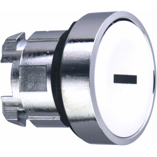 Schneider Electric kop drukknop wit "i"