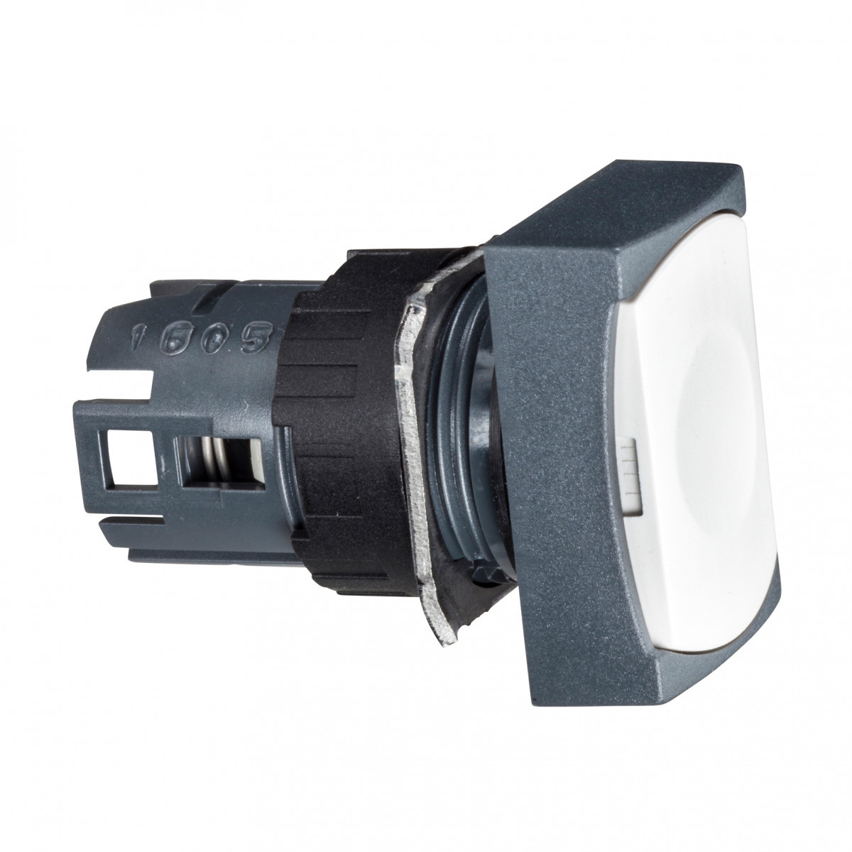 Schneider Electric kop drukknop wit