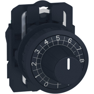 Schneider Electric kop potentiemeter en montagevoet