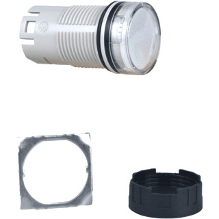 Schneider Electric kop signaallamp wit