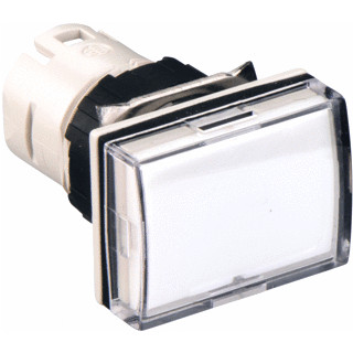 Schneider Electric kop signaallamp wit