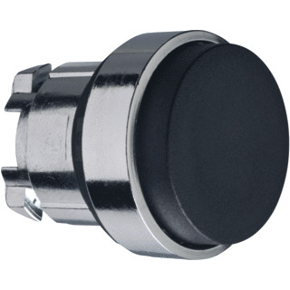 Schneider Electric kop verhoogd metaal zwart