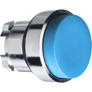 Schneider Electric kop verhoogd metaal blauw